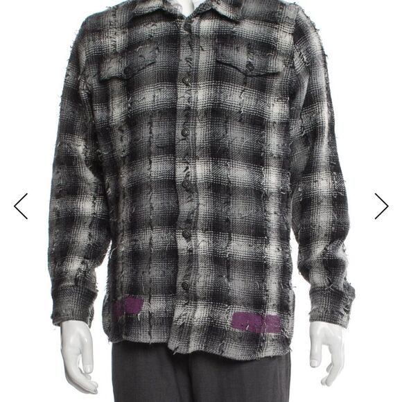 Off-White 2018 Flannel Trucker Jacket - Picture 2 of 5